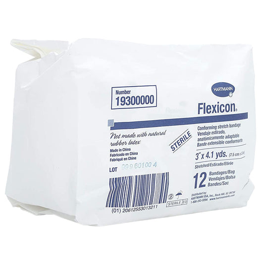 BANDAGE, ELAS FLEXICON STR 3"X4.1YD (96/CS)