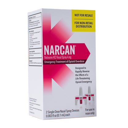 NARCAN NASAL, SPR 4MG (2/CT 12CT/CS)