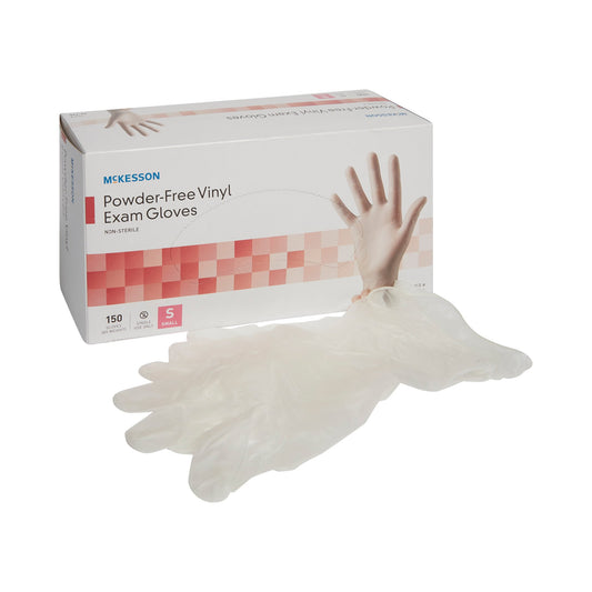 GLOVE, EXAM VNYL SM N/S (150/BX 10BX/CS)