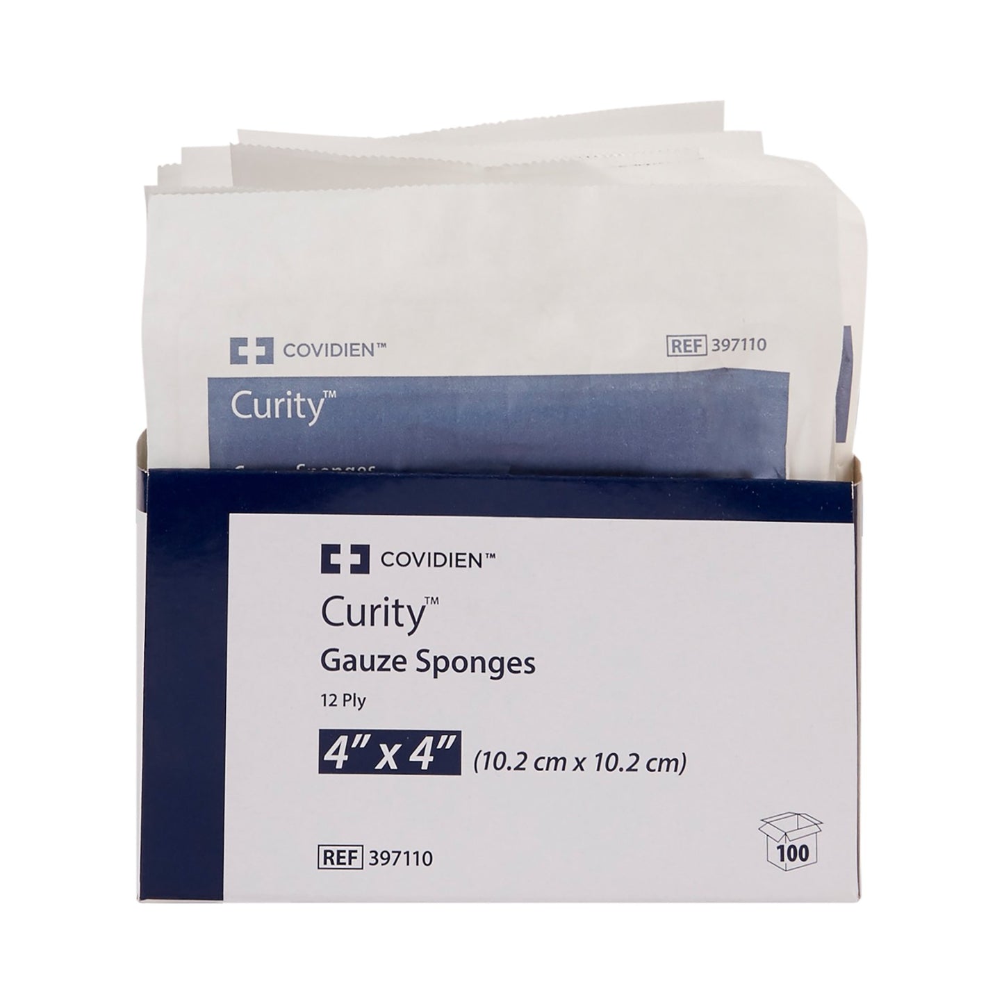 DRESSING, SPONGE GAUZE 12PLY 4X4" STR(10/PK 10PK/TR 16TR/CS)