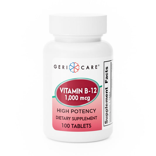VITAMIN B-12, TAB 1000MCG (100/BT 12BT/CS)