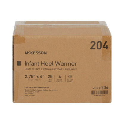 WARMER, HEEL INF LF 2.75"X4" (25/BX 4BX/CS)