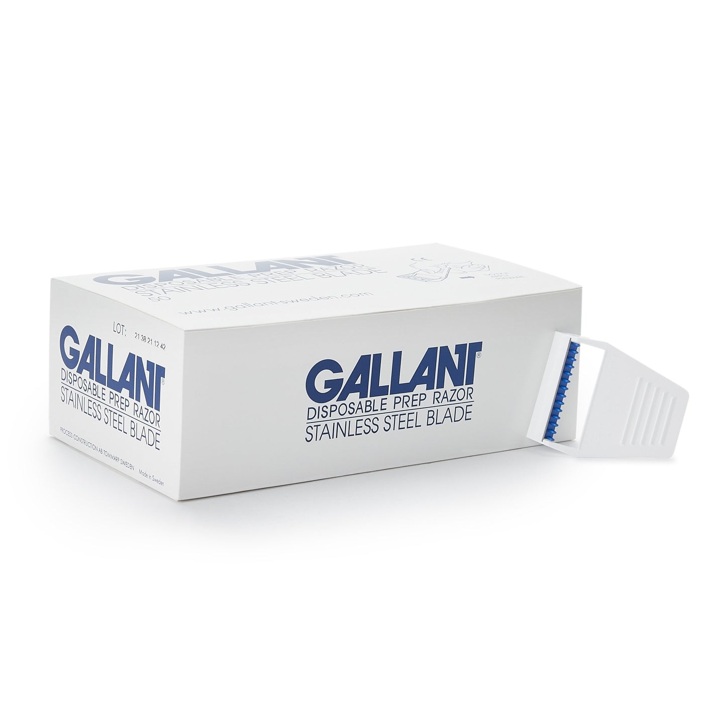 RAZOR, PREP SFTY GALLANT DISP (50/BX)