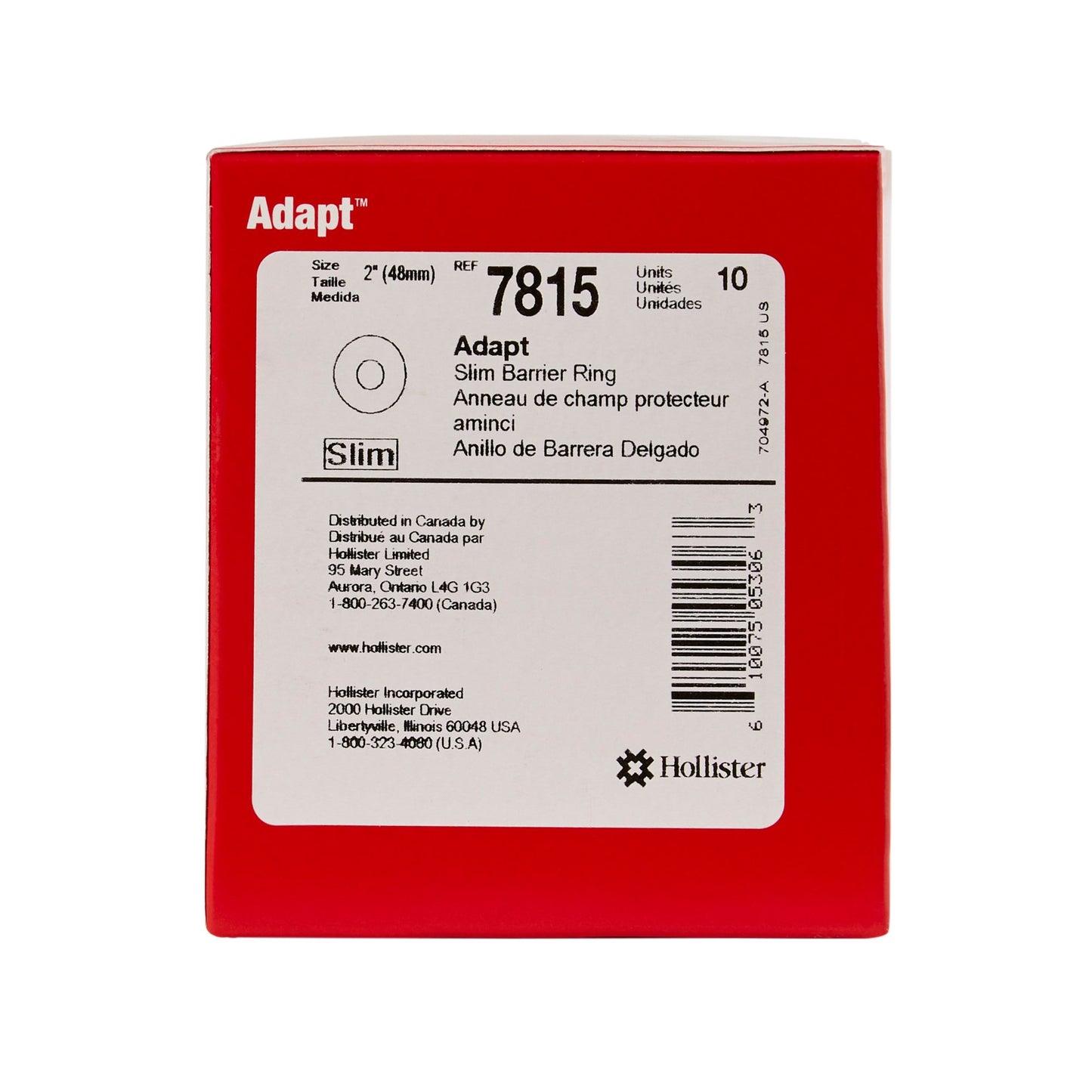 SKIN BARRIER RING, ADPT SLIM FIT (10/BX)