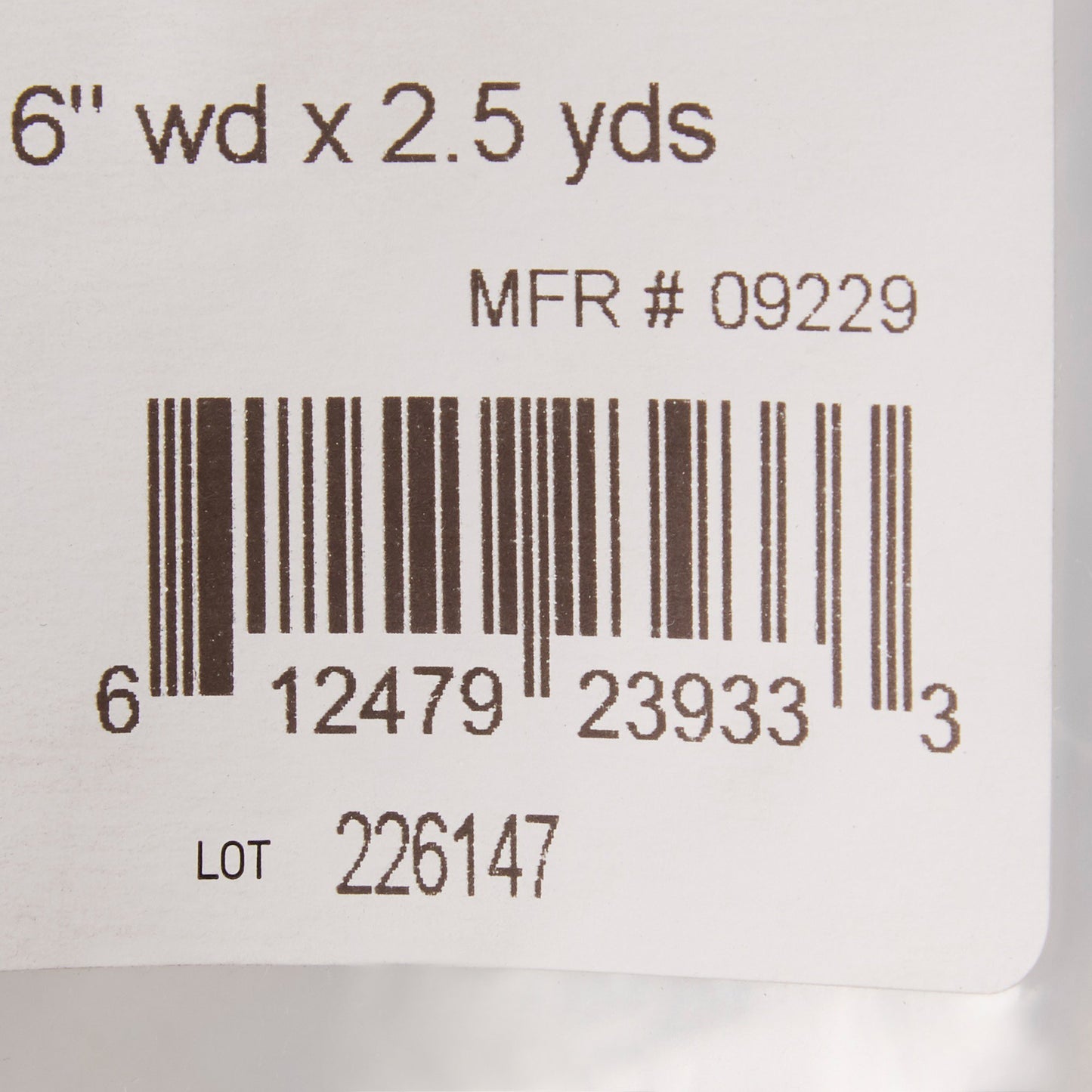 FELT, ORTHOPAEDIC ADH WHT 1/4"X2 1/2YDS