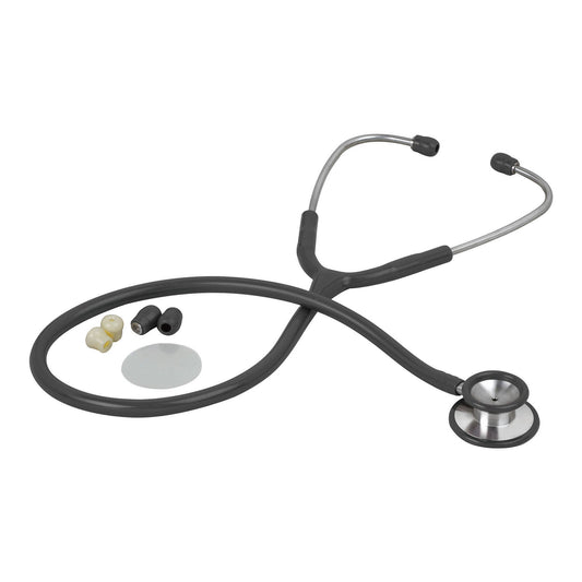 STETHOSCOPE, PINNACLE SERIES BLK (50/CS)