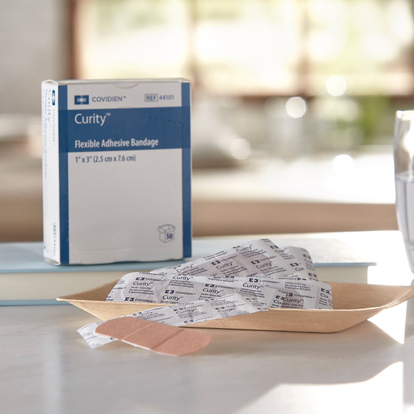 BANDAGE, ADHSV FLEX 1"X3" (50//BX 24BX/CS) KENDAL