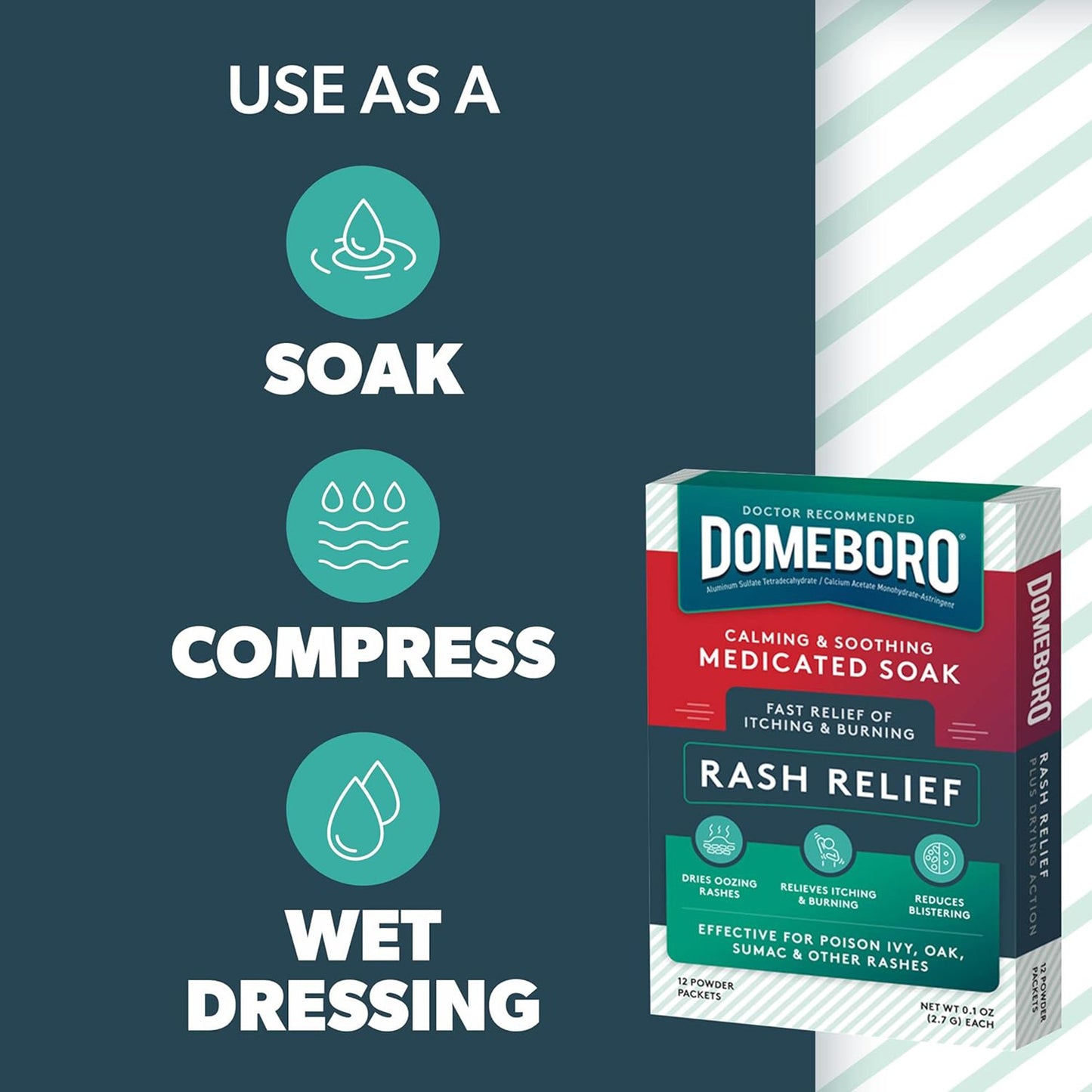 DOMEBORO, PDR PKT 2.2GM (12/EA)