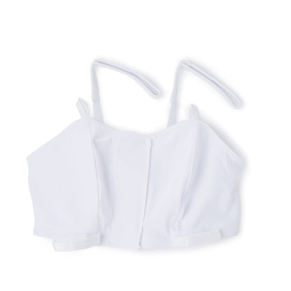 SUPPORT, SURGI-BRA BREAST COTTON WHT LG LF