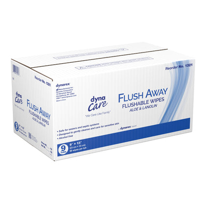 WASHCLOTH, FLUSH AWAY 9X13 (60/BX 9BX/CS)
