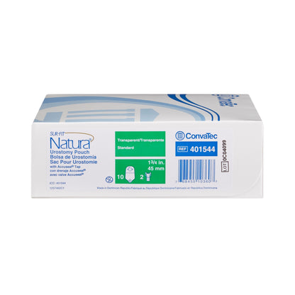 POUCH, UROSTOMY ACCU/STD T 1 3/4" (10/BX)