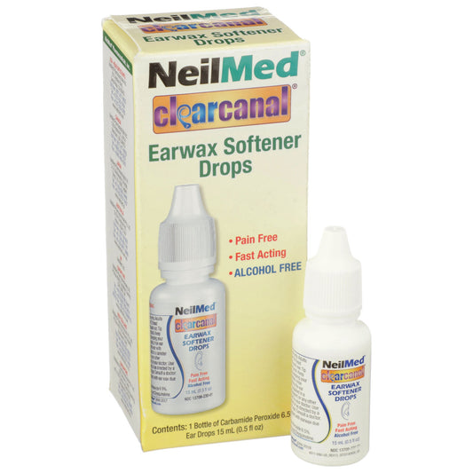 EARWAX SOFTENER, DROP CLEARCANAL 0.5OZ (96/CS)