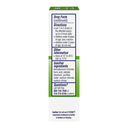 EYE DROPS, VISINE AC .5OZ (36BT/CS) J&JOTC