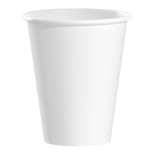 CUP, DRINK PAPER HOT WHT 8OZ (50/PK 20PK/CS) SOLO