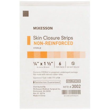 CLOSURE, SKIN FLEX LF TAN 1/4X1.5"(6/PK 50PK/BX 4B