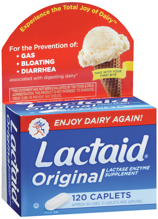 LACTAID, TAB 3300U (120/BT 24BT/CS)