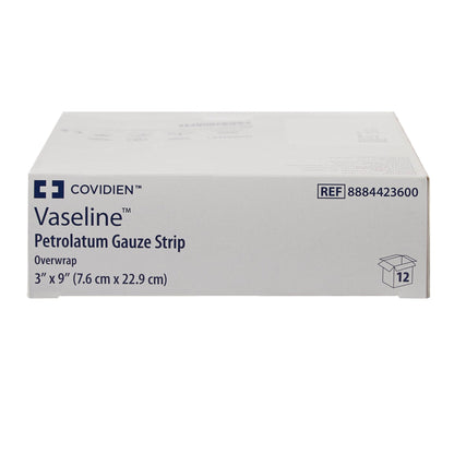 DRESSING, VASELINE FOIL OVRWRAP 3"X9" KENDAL