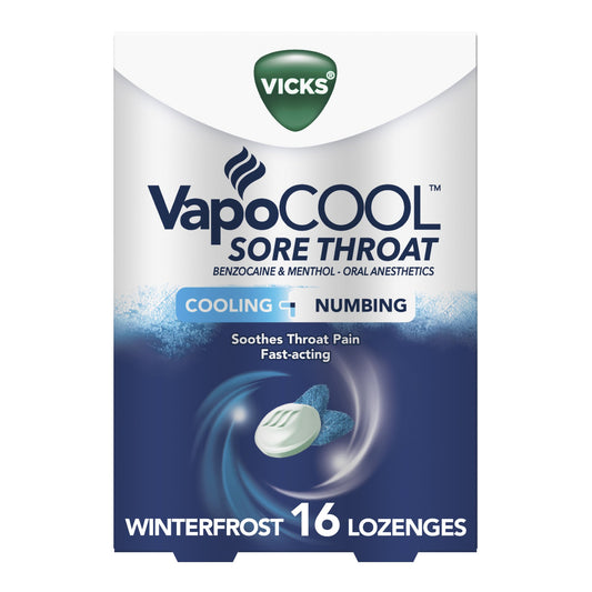 VICKS, LOZ VAPOCOOL SORE THROAT WINTERFROST (16/CT)