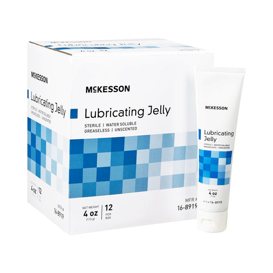 LUBRICATING JELLY, STR FLIP TOP TU 4OZ (12/BX 6BX/CS)