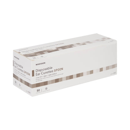 CURETTE, EAR SPOON GRY 2MM (50/BX 10BX/CS)