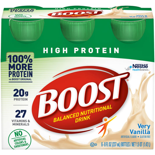 BOOST, HI PROTEIN VAN 8OZ (6/PK 4PK/CS)