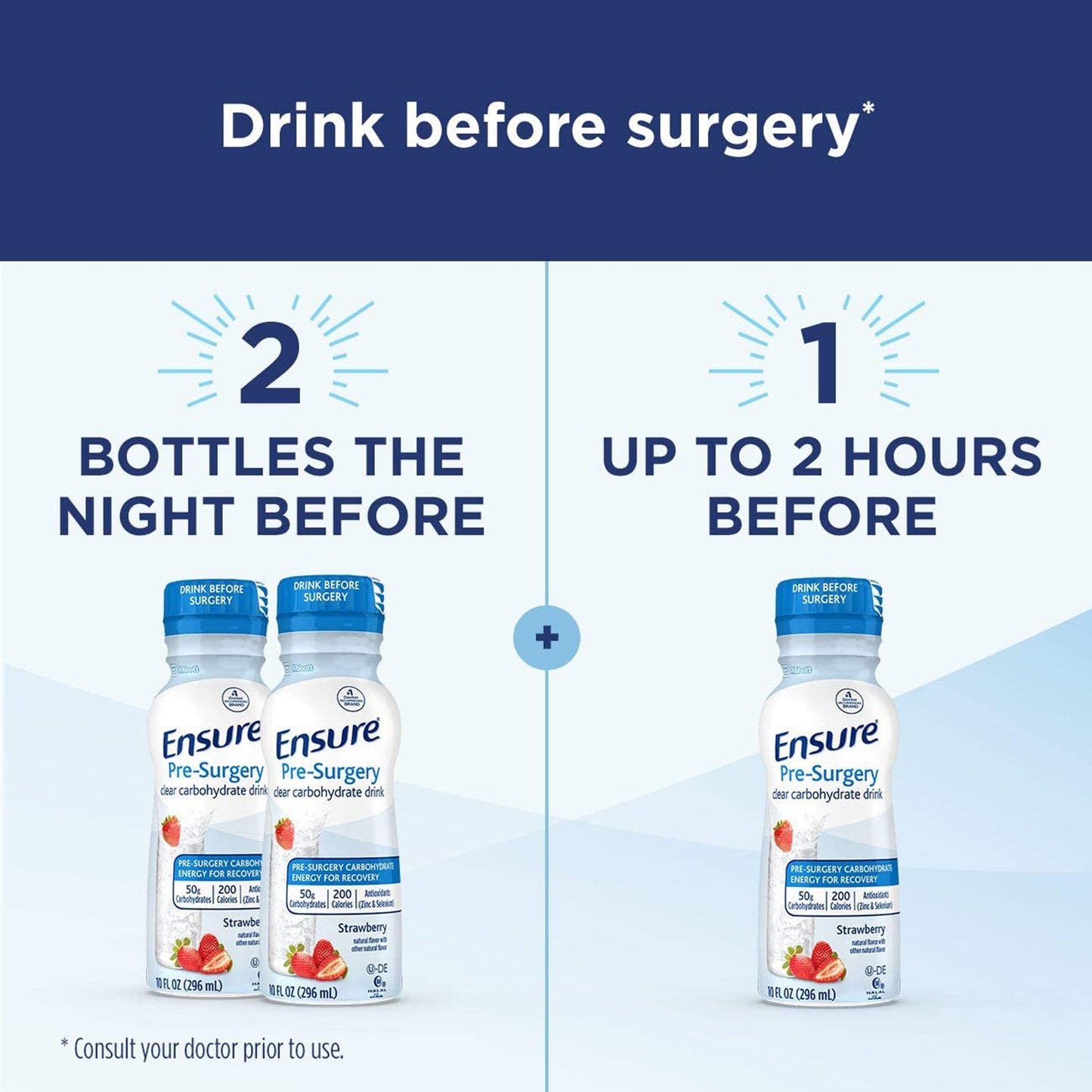 ENSURE, PRE-SURGERY STRAWBERRY10OZ (12/CS)