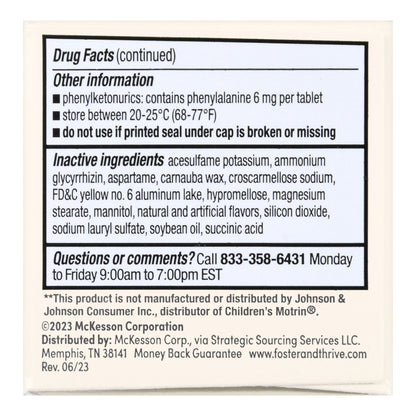 IBUPROFEN IB, TAB FT CHLD 100MG (24/BT)
