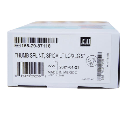 THUMB SPLINT, SPICA LT LG/XLG 9"