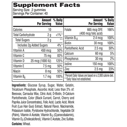 VITACRAVES ONE-A-DAY, TAB WOMEN GUMMIES (80/BT)