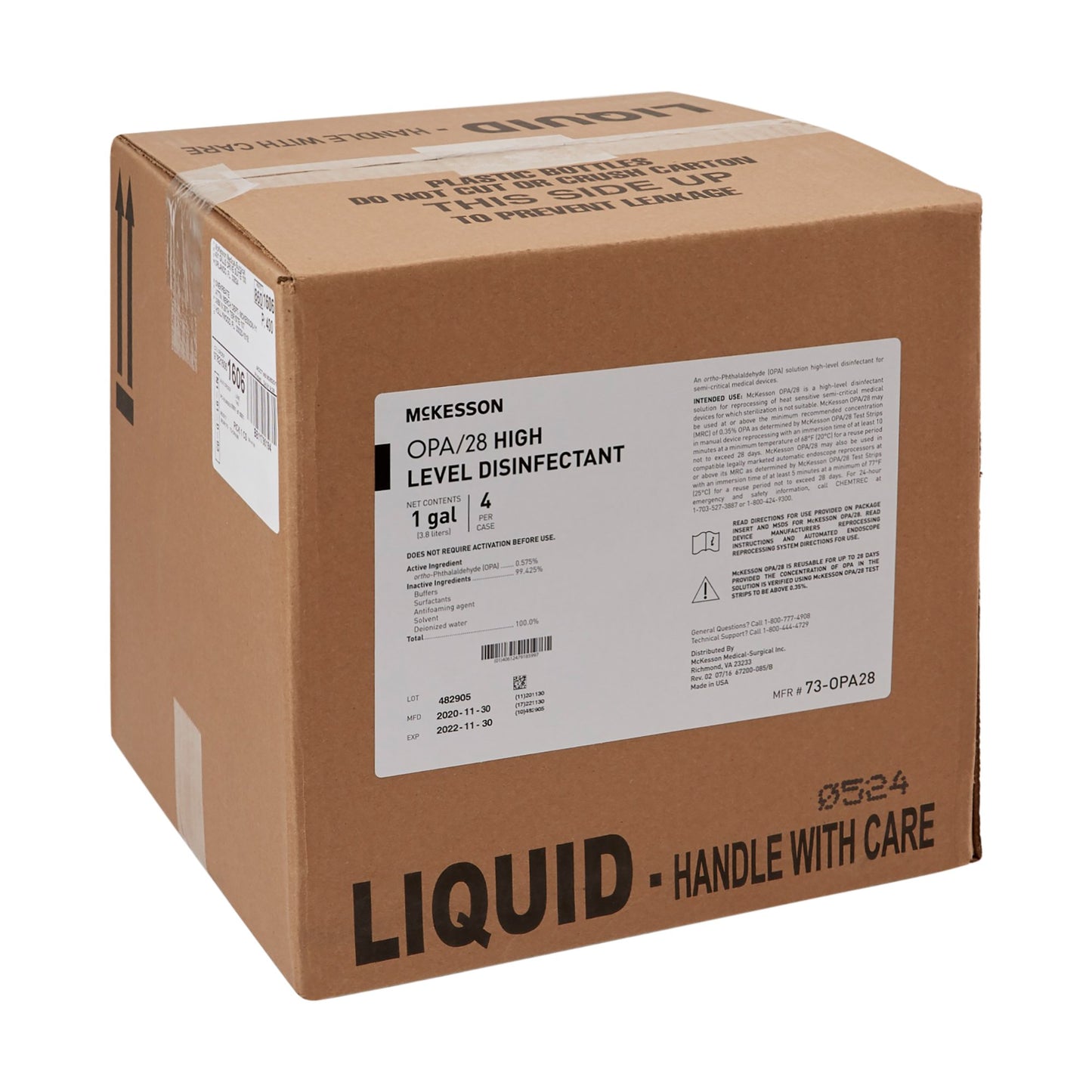 DISINFECTANT, OPA 28 HI-LVL F/ENDOSCOPE GL (4/CS) MGM16