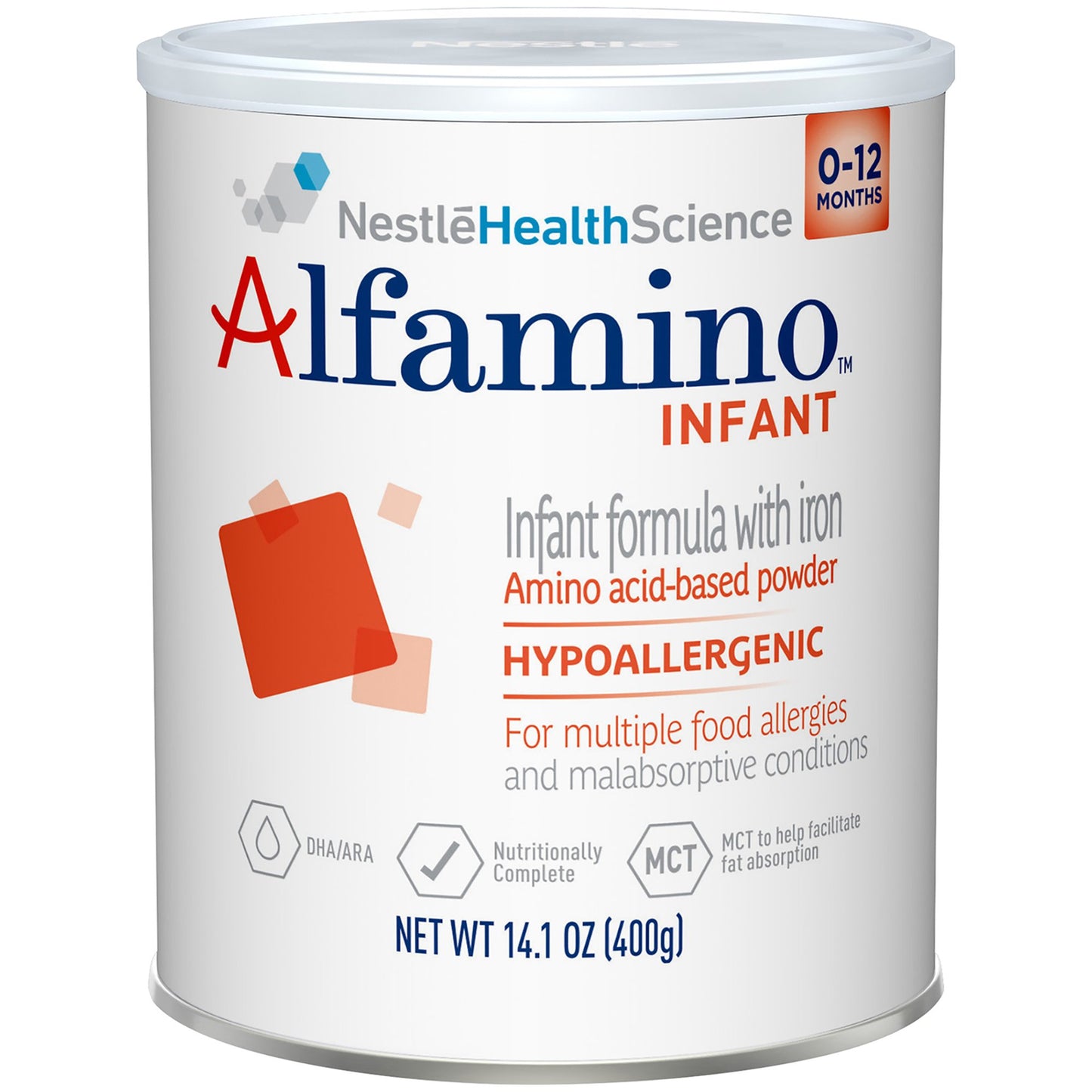 ALFAMINO INFANT, PWDR UNFLAV 400G (6/CS)