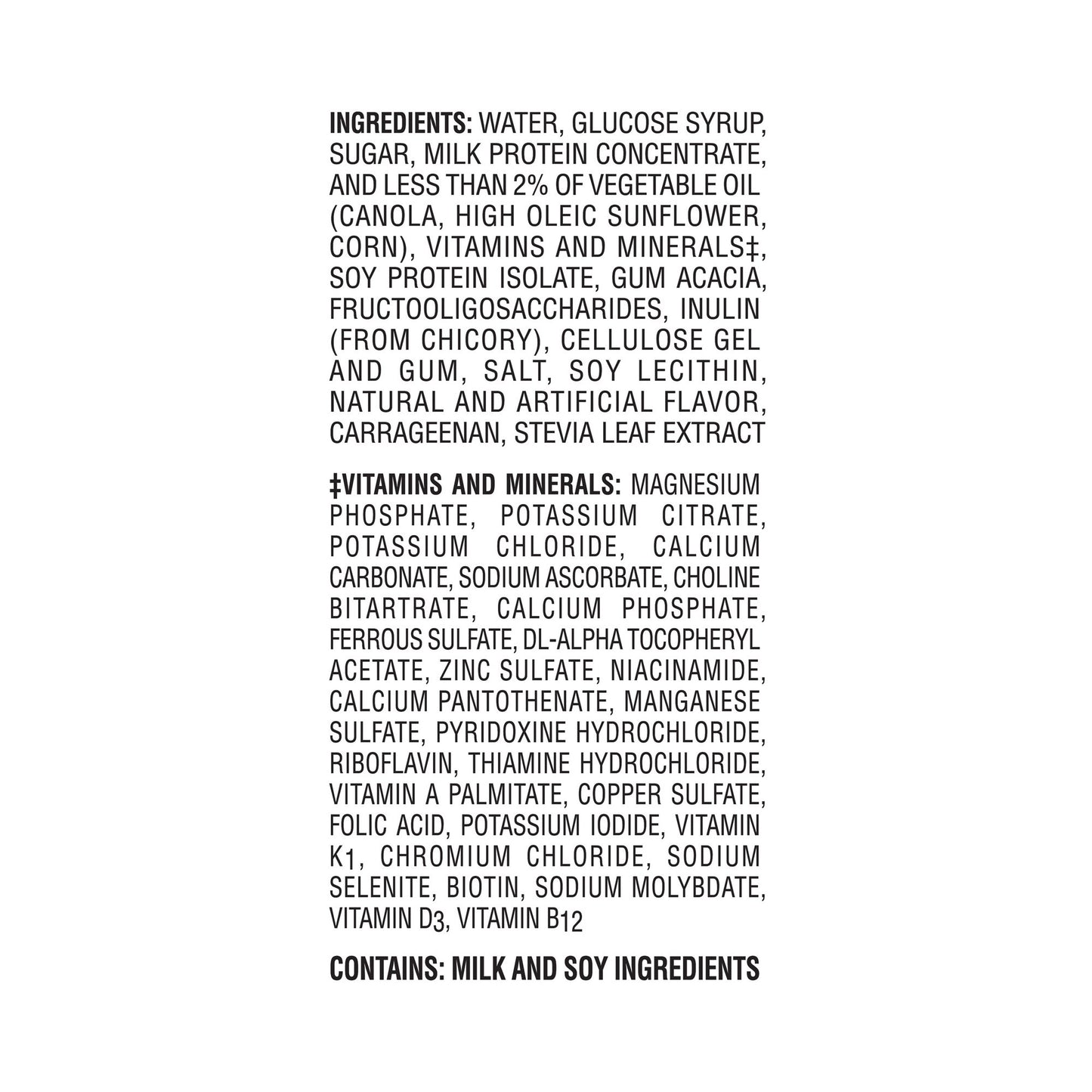 BOOST, ORGINAL VERY VANILLA 8OZ (12/PK 2PK/CS)