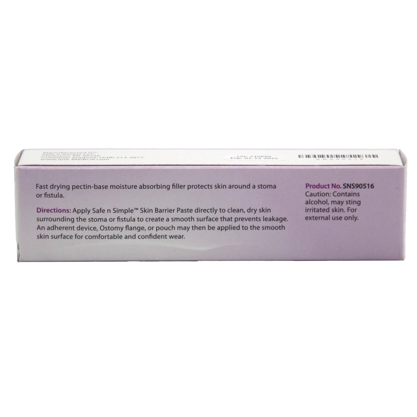 PASTE, OSTOMY SKIN BARRIER 2OZTU (24/CS)
