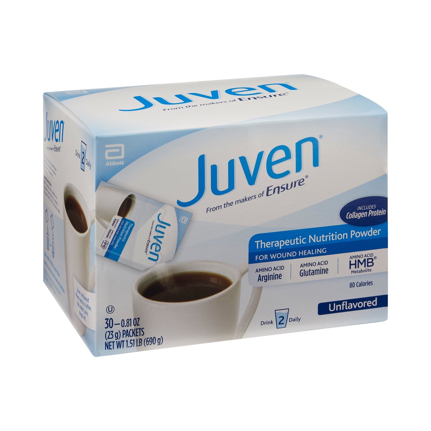 JUVEN, PDR UNFLV 0.82OZ PKT (30PK/BX 6BX/CS)