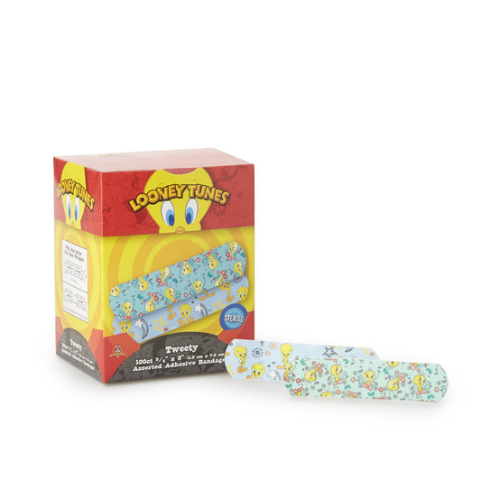 BANDAGE, ADH TWEETIE BOY/GIRL 3/4"X3" (100/BX 12BX/CS)