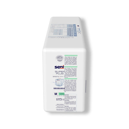 BRIEF, INCONT SENI SUPER PLUS MED 30"-43" (25/PK 3PK/CS)