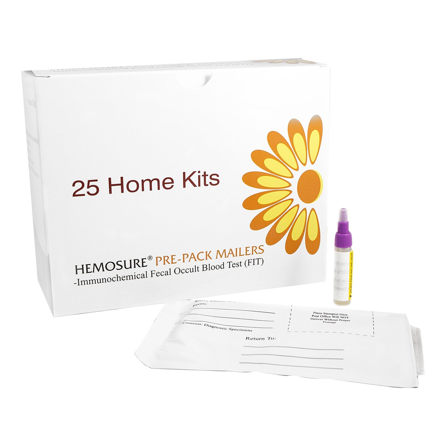 MAILER KIT HEMOSURE 25/BX