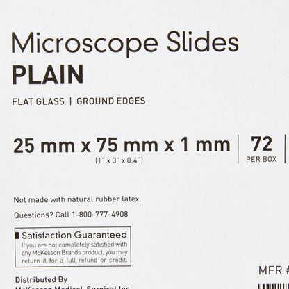 SLIDE, PLAIN 3X1X1 (72/BX 20BX/CS)