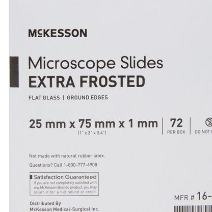 SLIDE, EXTRA-FROSTED 3X1X1 (72/BX 20BX/CS)