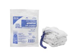 SPONGE, LAP STR 18X18 (5/PK 40PK/CS)