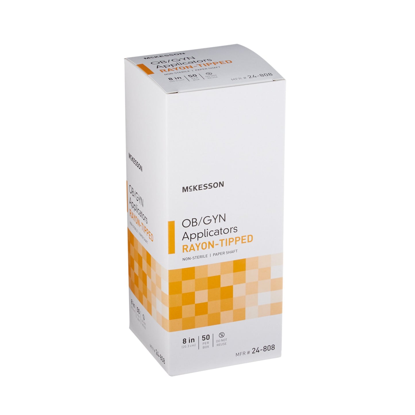 SWAB, OB/GYN 8" (50/BX)