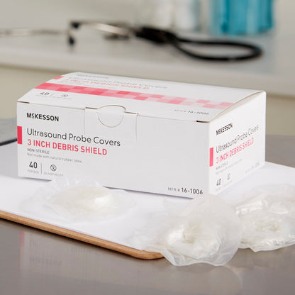 COVER, PROBE ULTRASOUND LF W/SHIELD 1"X8" (40/BX 20BX/CS