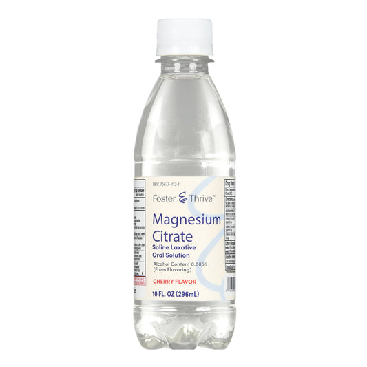 MAGNESIUM CITRATE, ORAL SOL LAXATIVE FT CHERRY 10OZ
