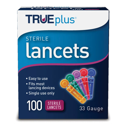 LANCET, TRUPLUS 33G TWIST (100/BX 50BX/CS)