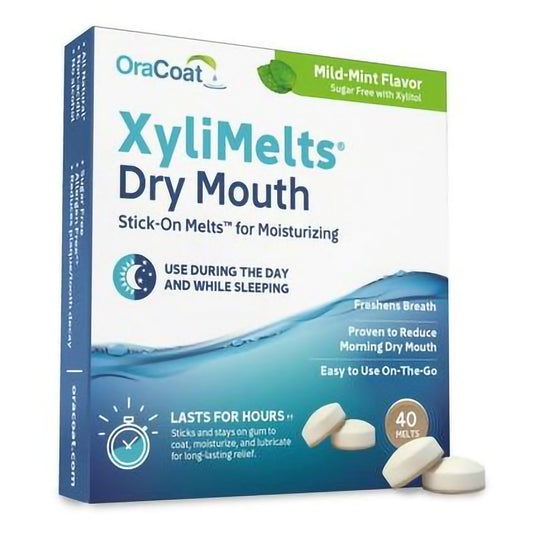 XYLIMELTS, DISC DRY MOUTH 550MG (40/CT)