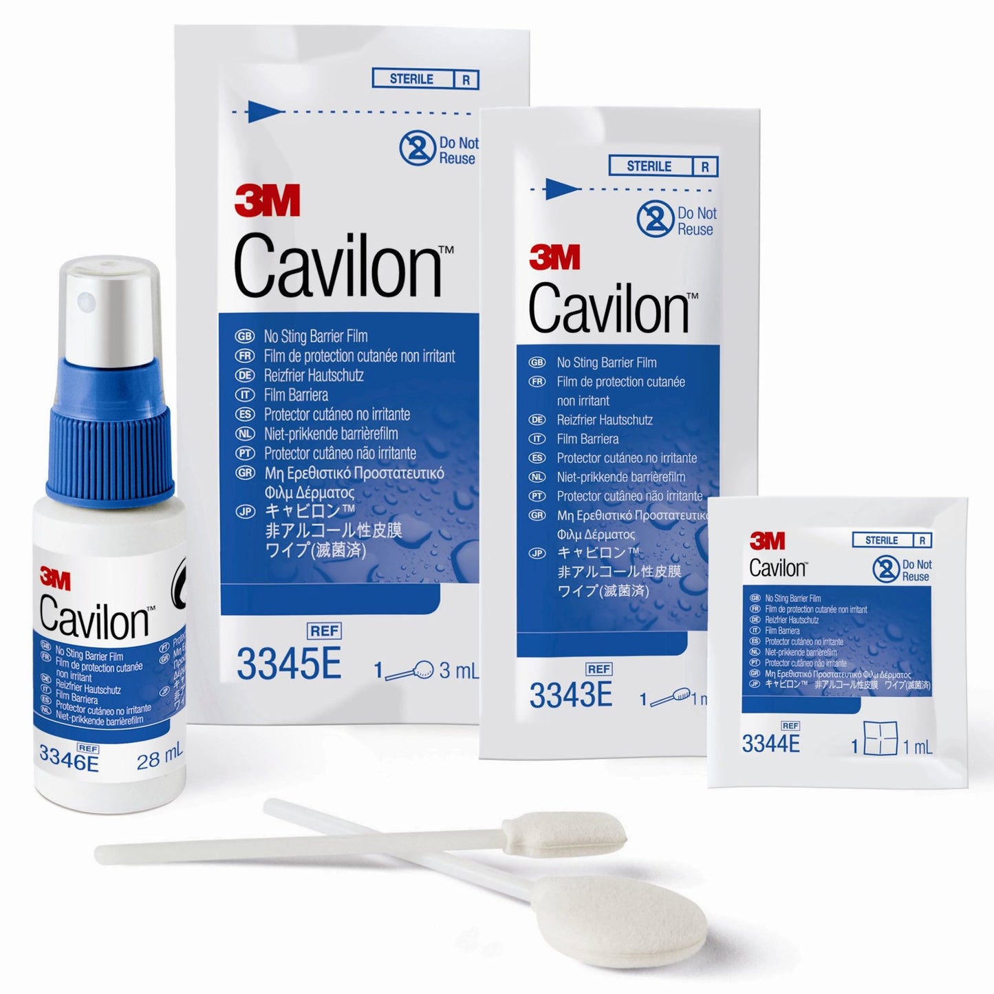 WIPE, 1.0ML CAVILON NO STNG BARR FILM (30/BX 4BX/CS)