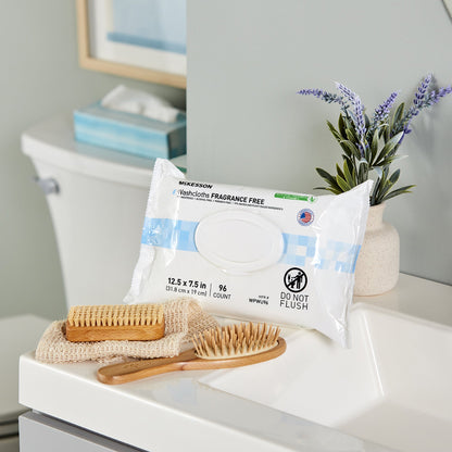 WIPE, PRE-MOIST W/DSPN LID UNSCENTED (96/PK 6PK/CS)