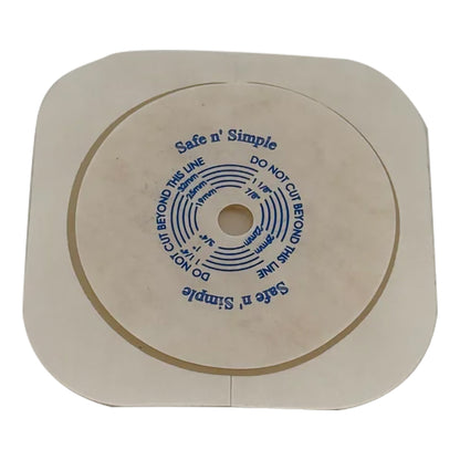 WAFER, OSTOMY 2PC EXT TAPE COLLAR WHT 1 3/4" (5/BX 8BX/CS)