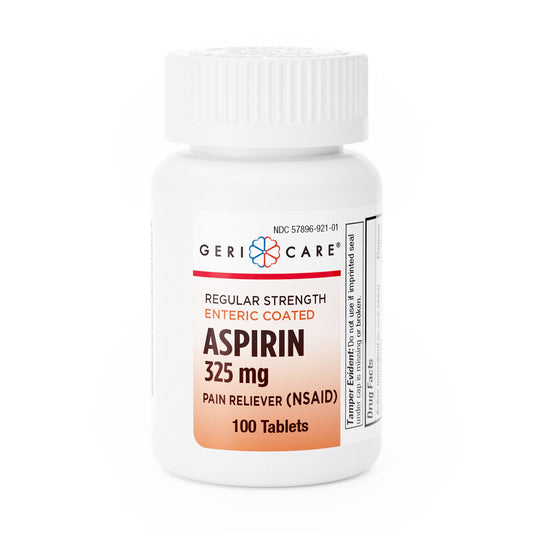 ASPIRIN, TAB ENTERIC 325MG (100/BT 12BT/CS)