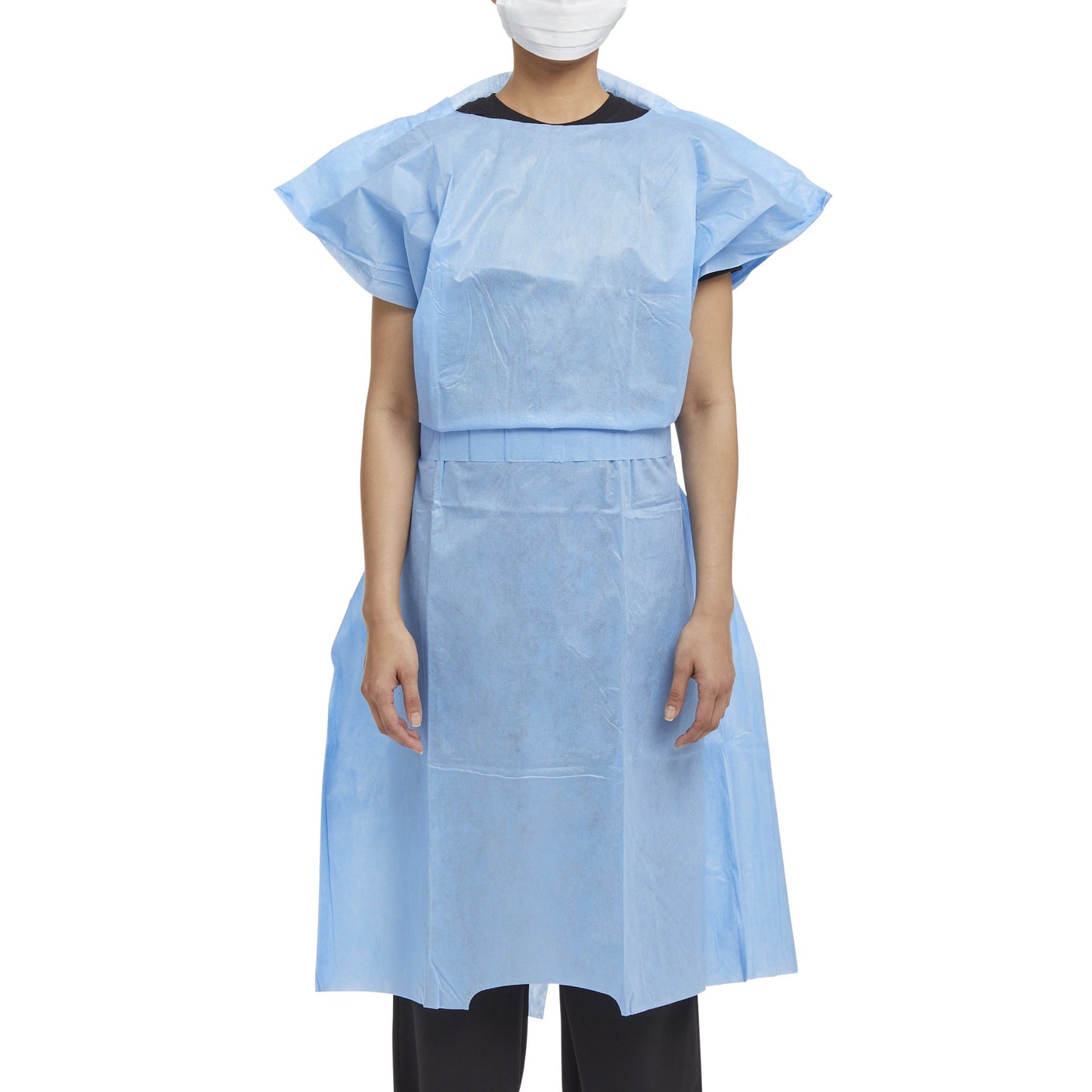 GOWN, XRAY BLU (10/BX 10BX/CS)